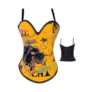 Corset bustier "lion"